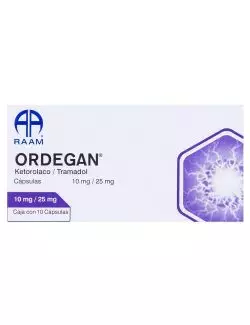 Ordegan 10 mg/25 mg Caja Con 10 Cápsulas