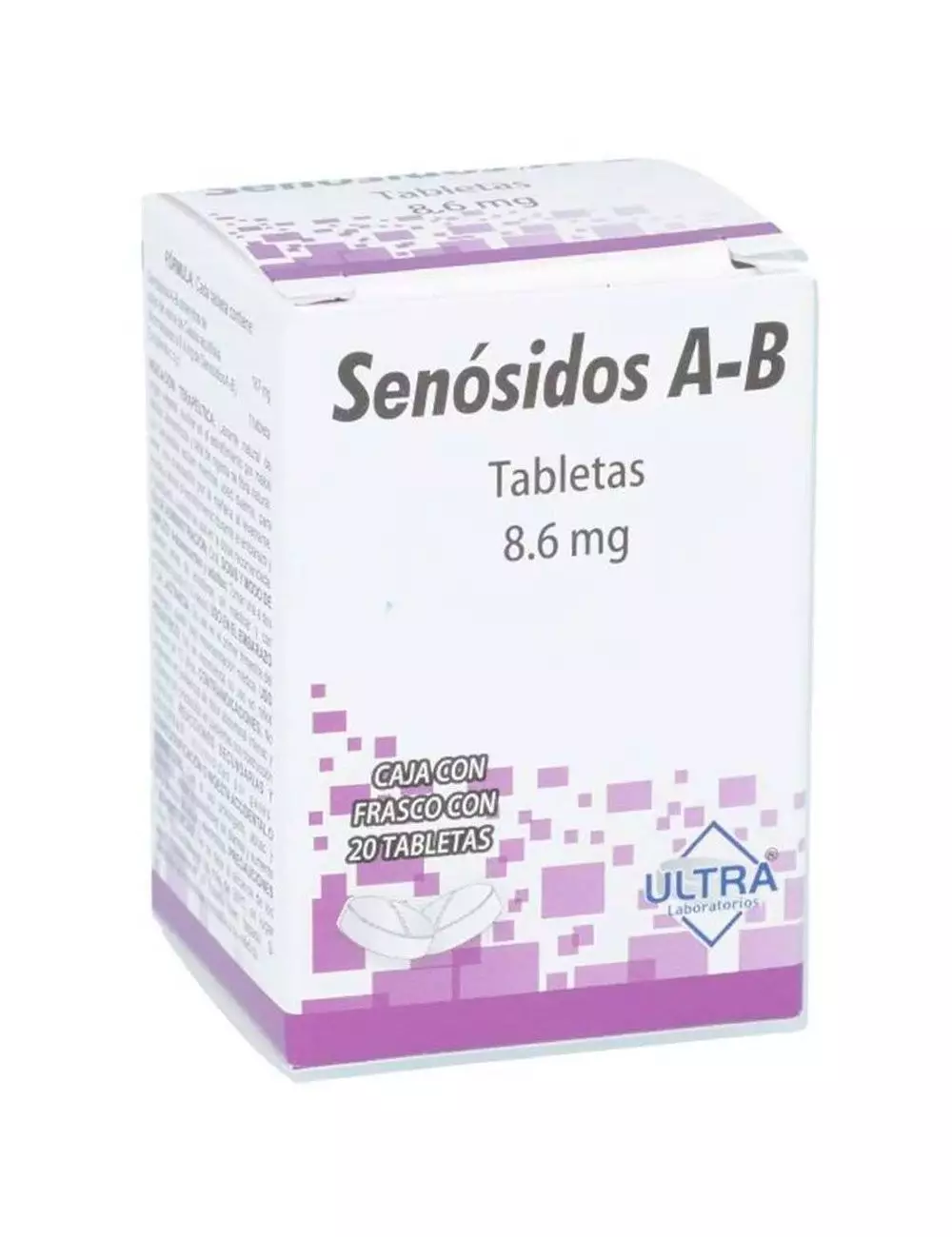 Senósidos A-B 8.6 mg Caja Con 20 Tabletas