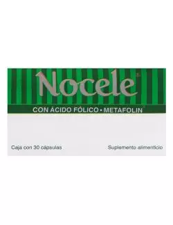 Nocele Suplemento Alimenticio Con 30 Cápsulas