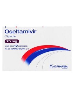 Oseltamivir 75 mg Caja Con 10 Cápsulas-RX