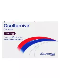 Oseltamivir 75 Mg Caja Con 10 Cápsulas-Rx