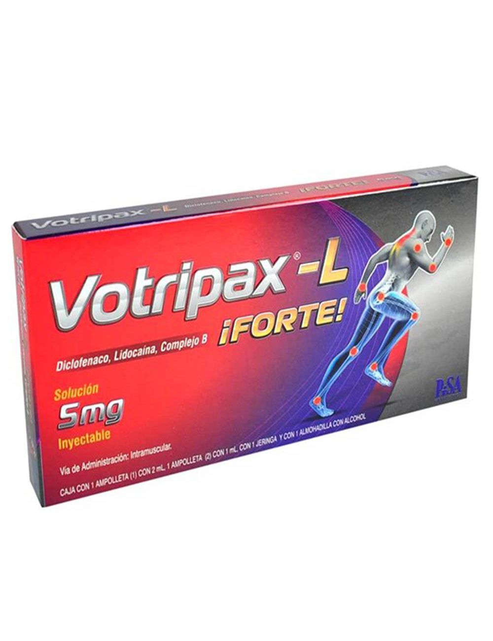 Votripax-L Forte 5 mg Solución Inyectable