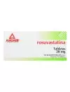 Rosuvastatina 20 mg Con 15 Tabletas