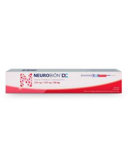 Neurobión DC 100 mg/100 mg/25 mg Con Una Jeringa Prellenada Con 2 mL