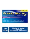 Flanax Nocto 220 mg/25 mg Caja Con 20 Comprimidos