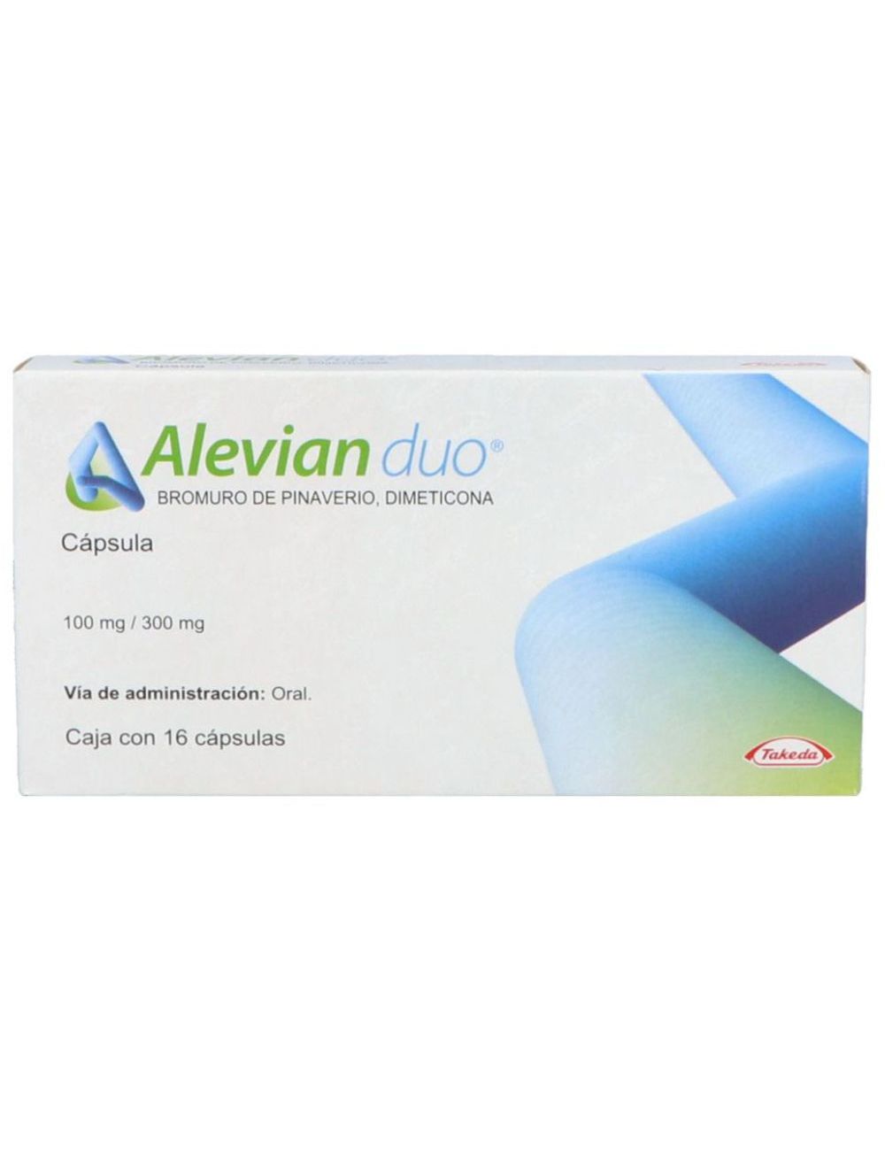 Alevian Duo 100 mg / 300 mg Caja Con 16 Cápsulas