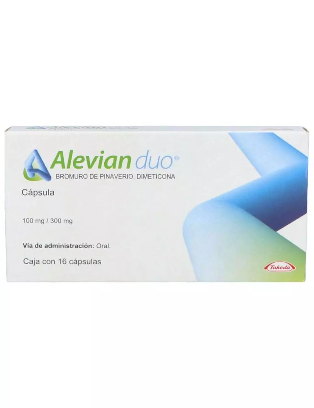 Alevian Duo 100 mg / 300 mg Caja Con 16 Cápsulas