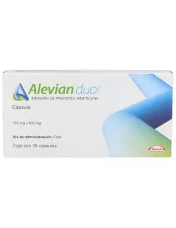 Alevian Duo 100 mg / 300 mg Caja Con 16 Cápsulas