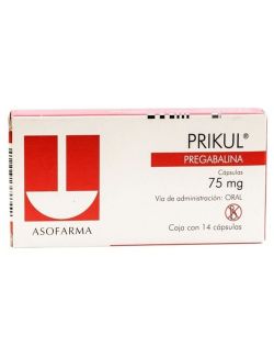 Prikul 75 mg Caja Con 14 Cápsulas