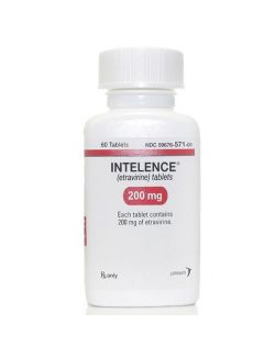 Intelence 200 mg Caja Con Frasco Con 60 Tabletas