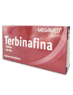 Terbinafina 250 mg Caja Con 28 Tabletas