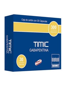 Timic 300 mg Caja Con 30 Cápsulas