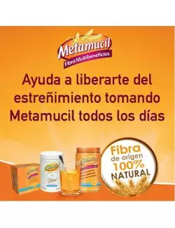 Metamucil 56.16 g Frasco Con 425 g De Polvo Sabor Naranja