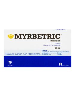 Myrbetric 50 mg Caja Con 30 Tabletas