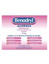 Benadryl 25 mg Caja Con 24 Tabletas