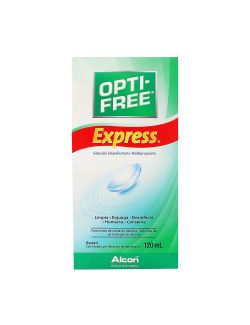 Opti-Free Express Solución Desinfectante Multipropósito Con 120 mL