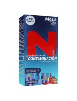 Nazil Solución Oftálmica Contra Irritación Por Contaminación 15 mL
