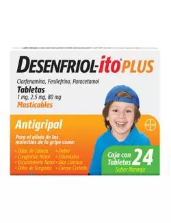 Desenfriolito Plus Caja Con 24 Tabletas