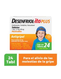 Desenfriolito Plus Caja Con 24 Tabletas