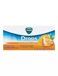 Vick Caja Con 20 Pastillas Sabor Naranja