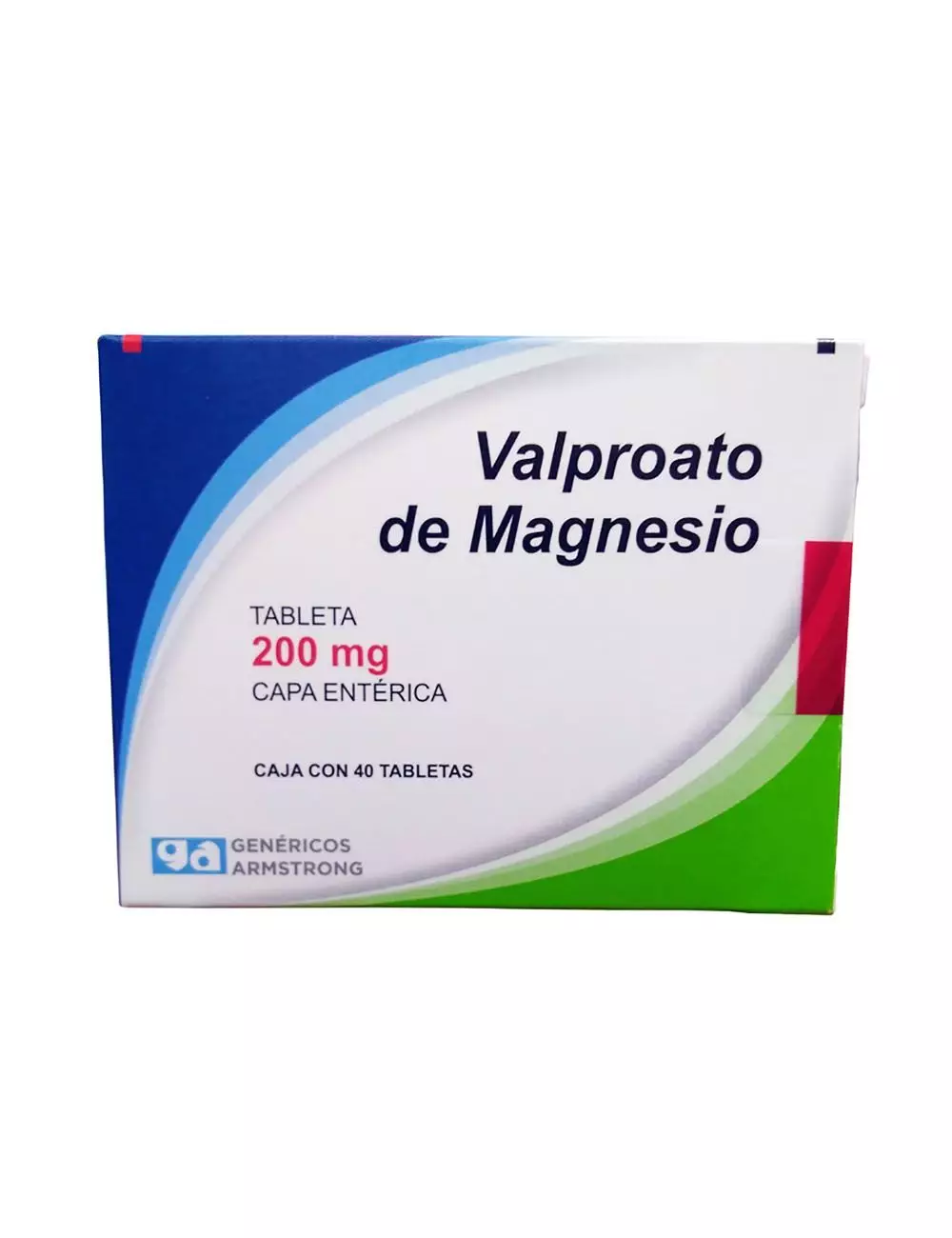 Valproato De Magnesio 200 Mg Caja Con 40 Tabletas