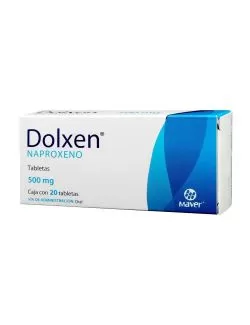 Dolxen 500 mg Caja Con 20 Tabletas