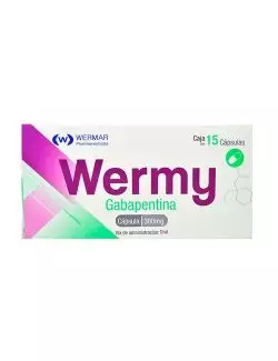 Wermy 300 mg Caja Con 15 Cápsulas