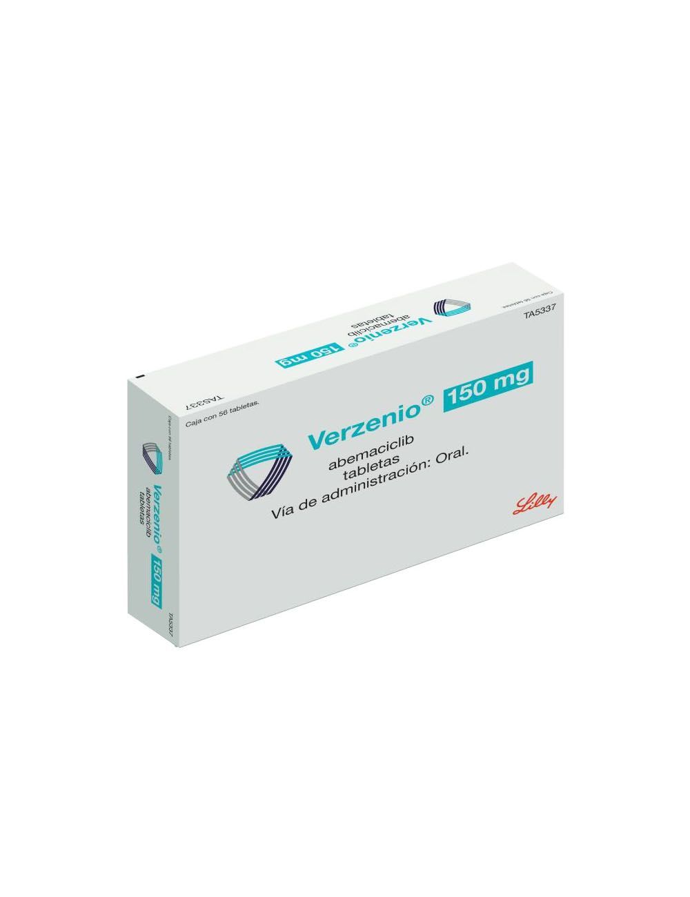 Verzenio® 150 mg (Abemaciclib) - 56 Tabletas - Lilly