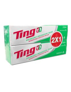 Ting Crema 2x1 Caja Con Tubo Con 28 g