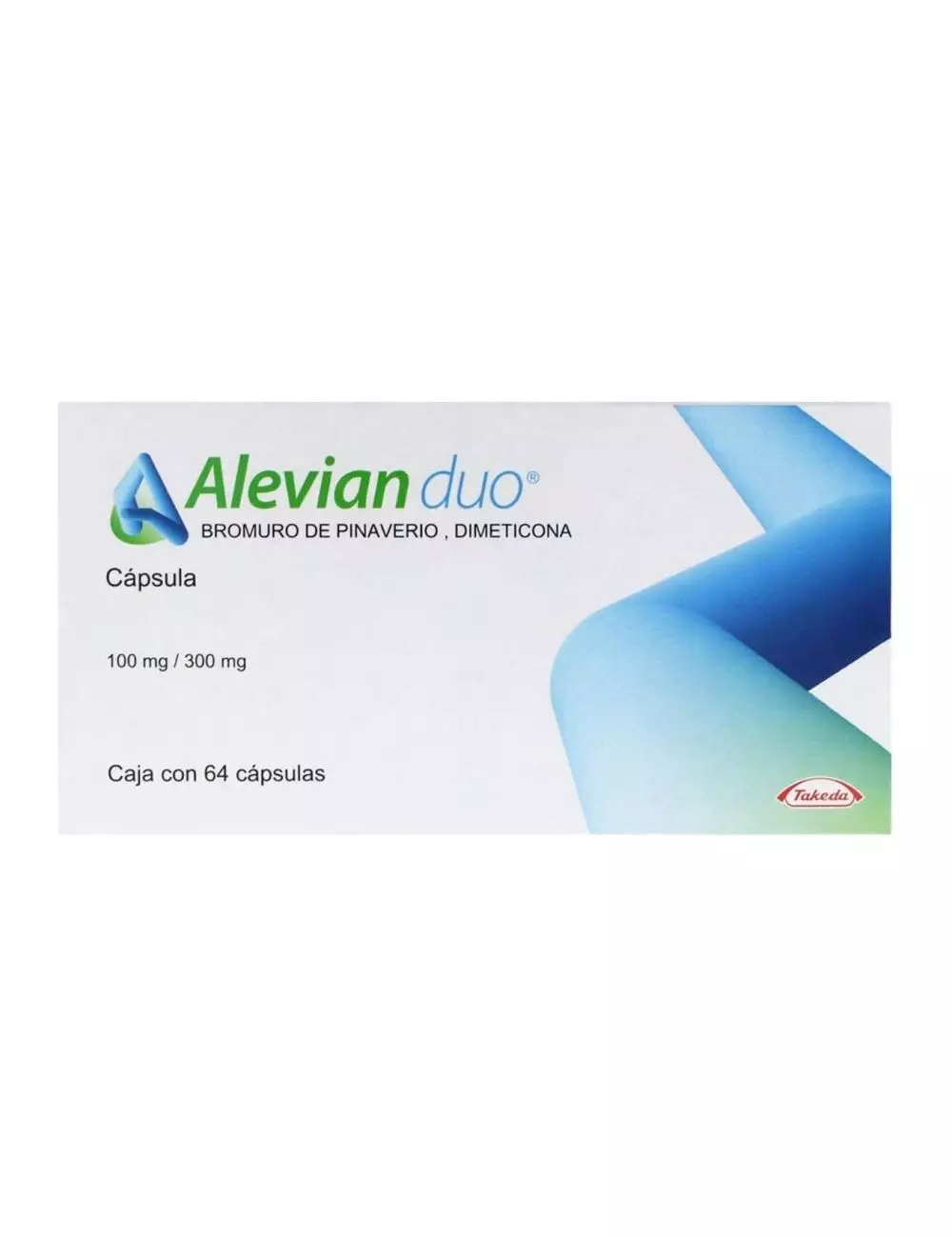 Alevian Duo 100 mg / 300 mg Caja Con 64 Cápsulas