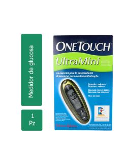 One Touch UltraMini Medidor De Glucosa Verde Caja Con 1 Pieza