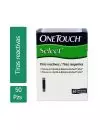 Onetouch Select Tiras Reactivas Caja Con 2 Frascos Con 25 Tiras