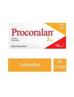 Procoralan 5 mg Caja Con 56 Comprimidos