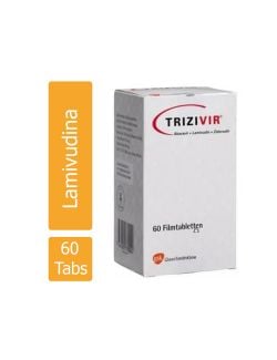 Trizivir 300 mg/ 150 mg/ 300 mg Caja Con Frasco Con 60 Tabletas