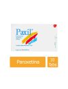 Paxil 20 mg Caja Con 10 Tabletas