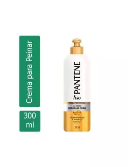 Crema Para Peinar Pantene Liso Extremo Envase Con 300 mL