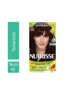 Garnier Nutrisse Tinte En Crema Caja Con 1 Aplicación Color Tamarindo 45