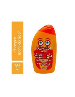 L´oreal Kids Shampoo 2 En 1 Botella Con 265 mL Aroma Mango-Naranja