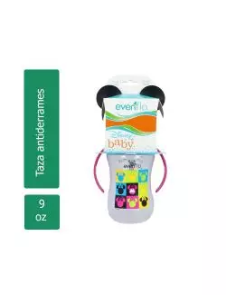 Evenflo BIBERÓN DISNEY 3 EN 1  9OZ  1 PIEZA - CAJA CON BIBERÓN CON 1 PIEZA