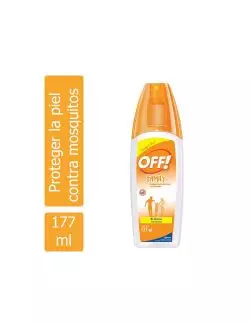 Repelente Off Family Frasco Spray Con 177 mL