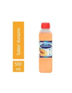 Pedialyte Sabor Durazno Frasco Con 500 mL