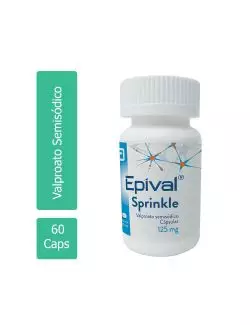 Epival Sprinkle 125 mg Frasco Con 60 Cápsulas