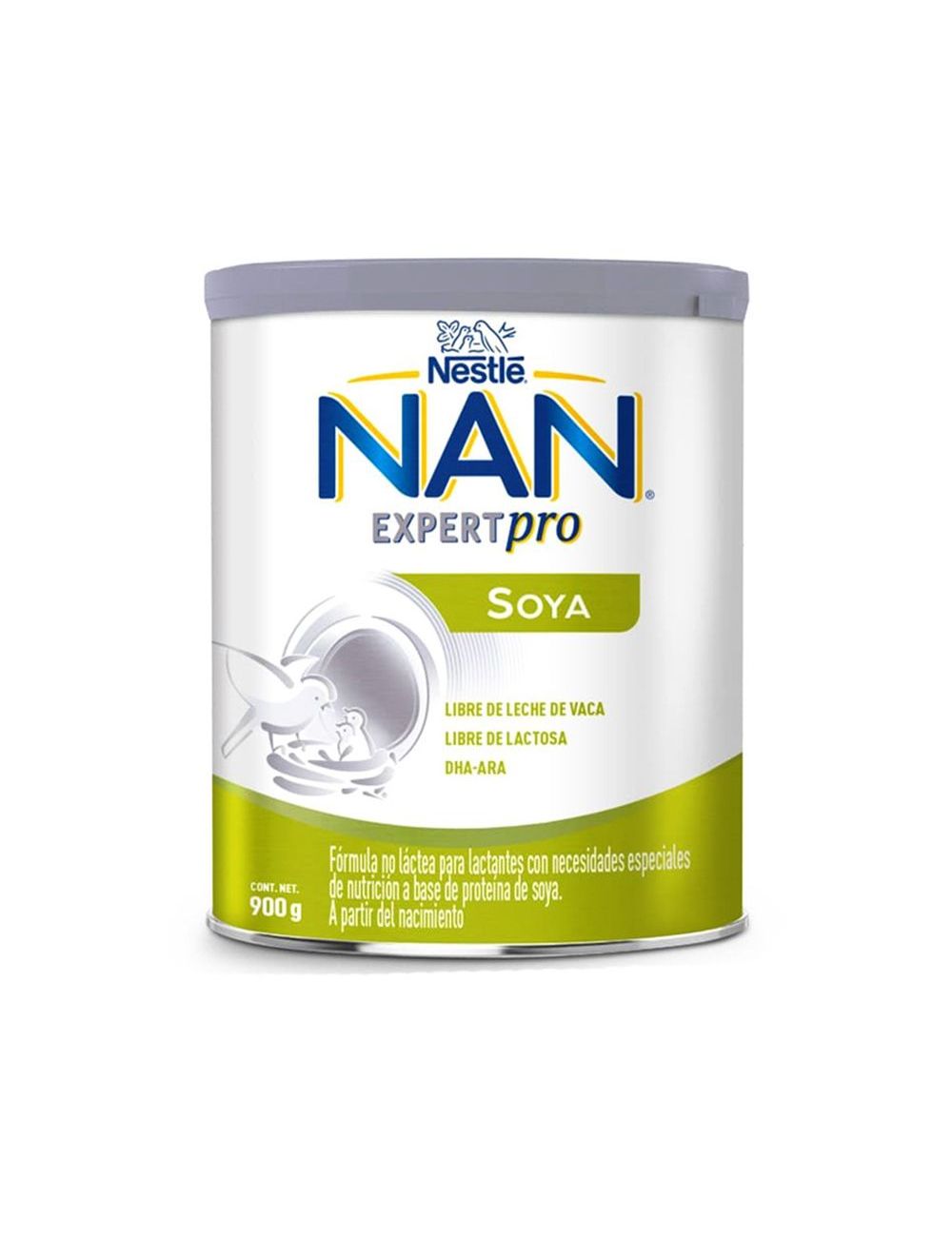 NAN Soya A partir Del Nacimiento Lata Con 900 g