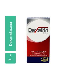 Dexafrin Ofteno Solución 1mg/mL Caja Con Frasco Gotero Con 5 mL - RX