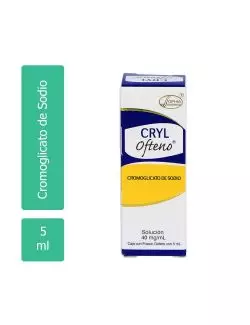 Cryl 4% Ofteno Caja Con Frasco Gotero Con 5 mL