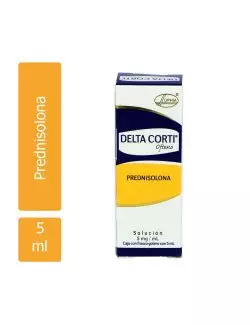 Delta Corti Ofteno 0.5% Caja Con Frasco Gotero Con 5 mL