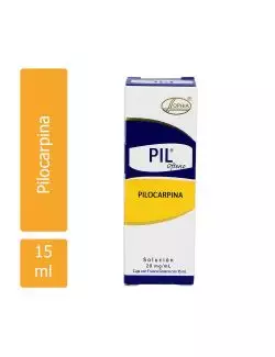 Pil Ofteno Solución 2% Caja Con Frasco Gotero Con 15 mL