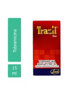 Trazil Ofteno 0.3% Caja Con Frasco Gotero Con 15mL