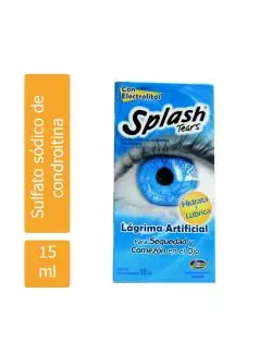 Splash Tears  Caja Con Frasco Gotero Con 15mL