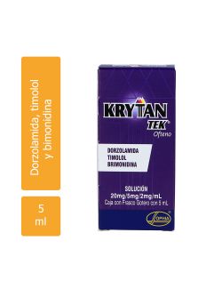 KrytanTek Ofteno 20 mg/ 5 mg /2 mg/ mL Caja Con Frasco Gotero Con 5 mL
